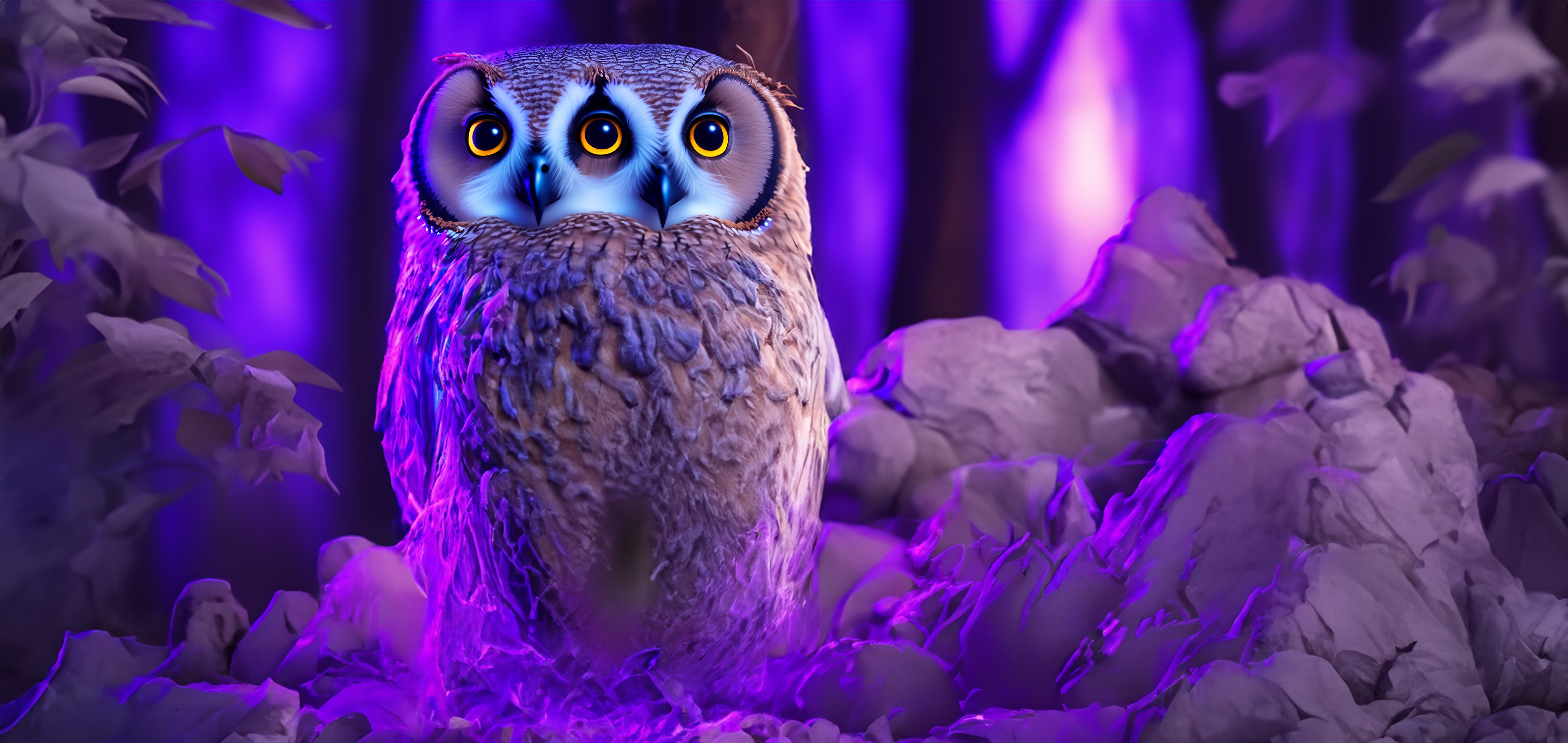 3 Eyed Owl Concept Art